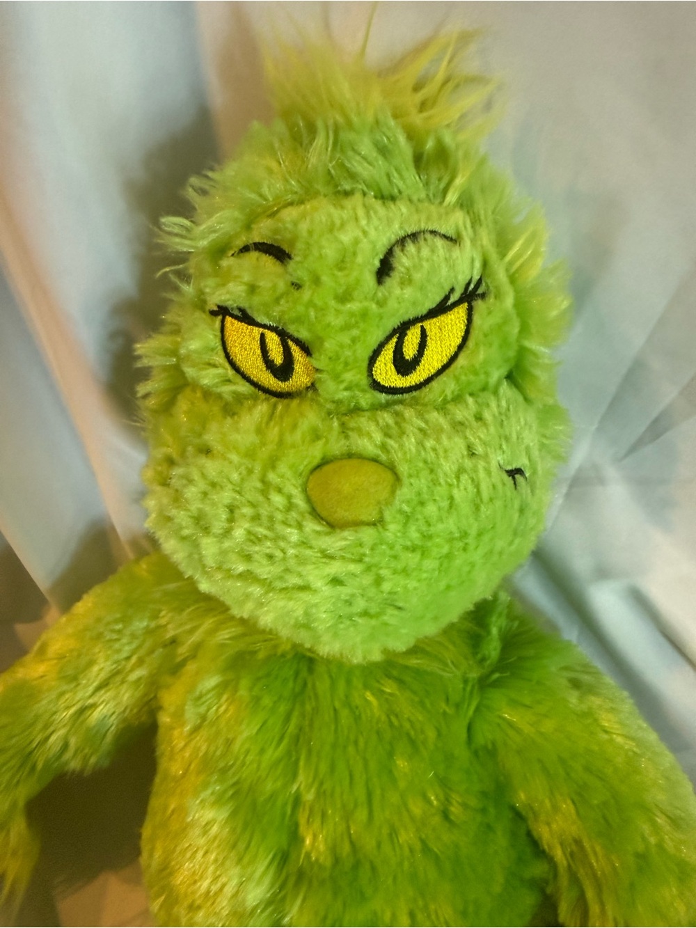 2025 Build a Bear Workshop The Grinch Who Stole Christmas 18" Stuffed Plush - Picture 3 of 8
